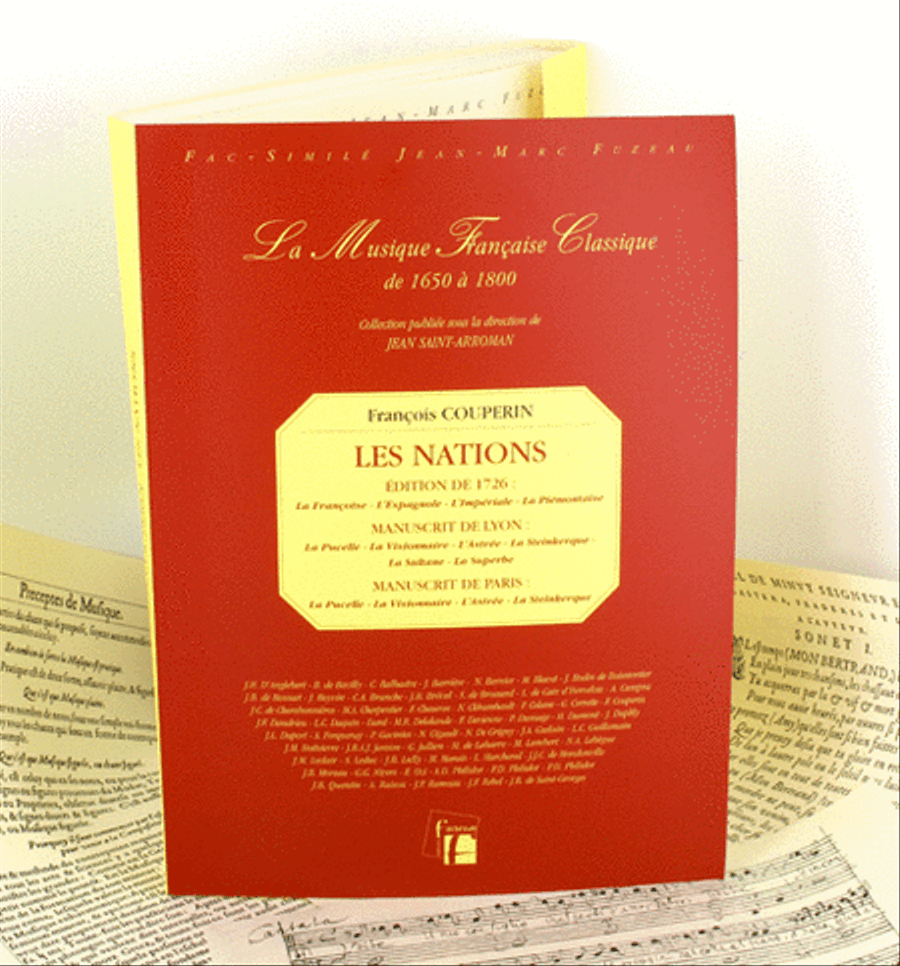 Les Nations (complete sources) Flute scores gallery preview page 1