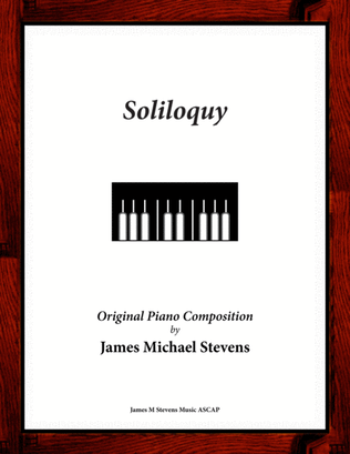 Book cover for Soliloquy - Reflective Piano