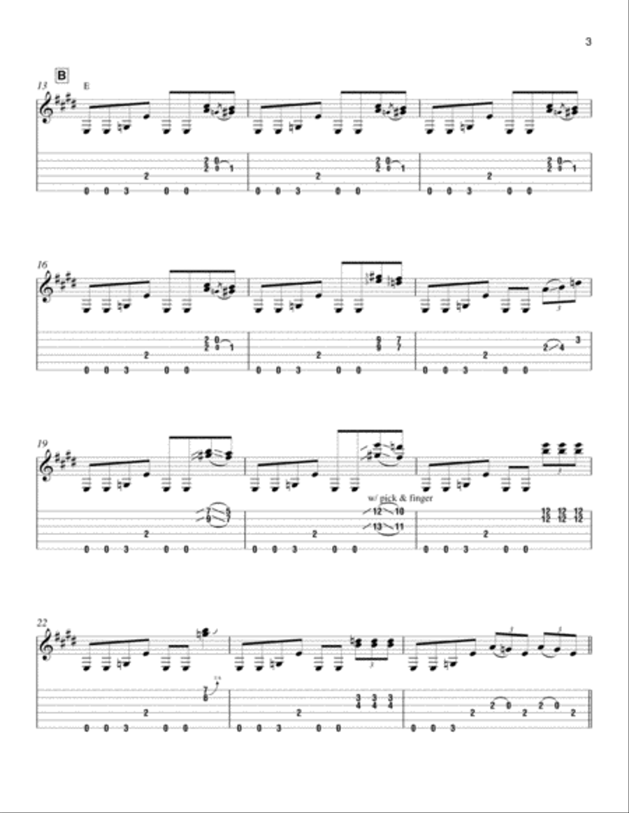 Hill Country Stomp Electric Guitar scores gallery preview page 2