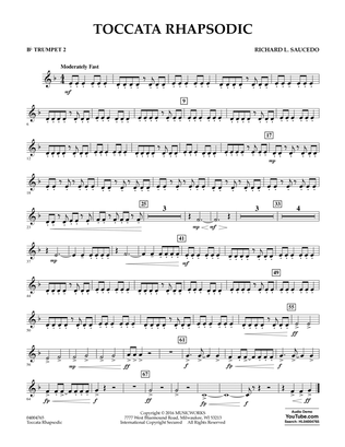 Toccata Rhapsodic - Bb Trumpet 2