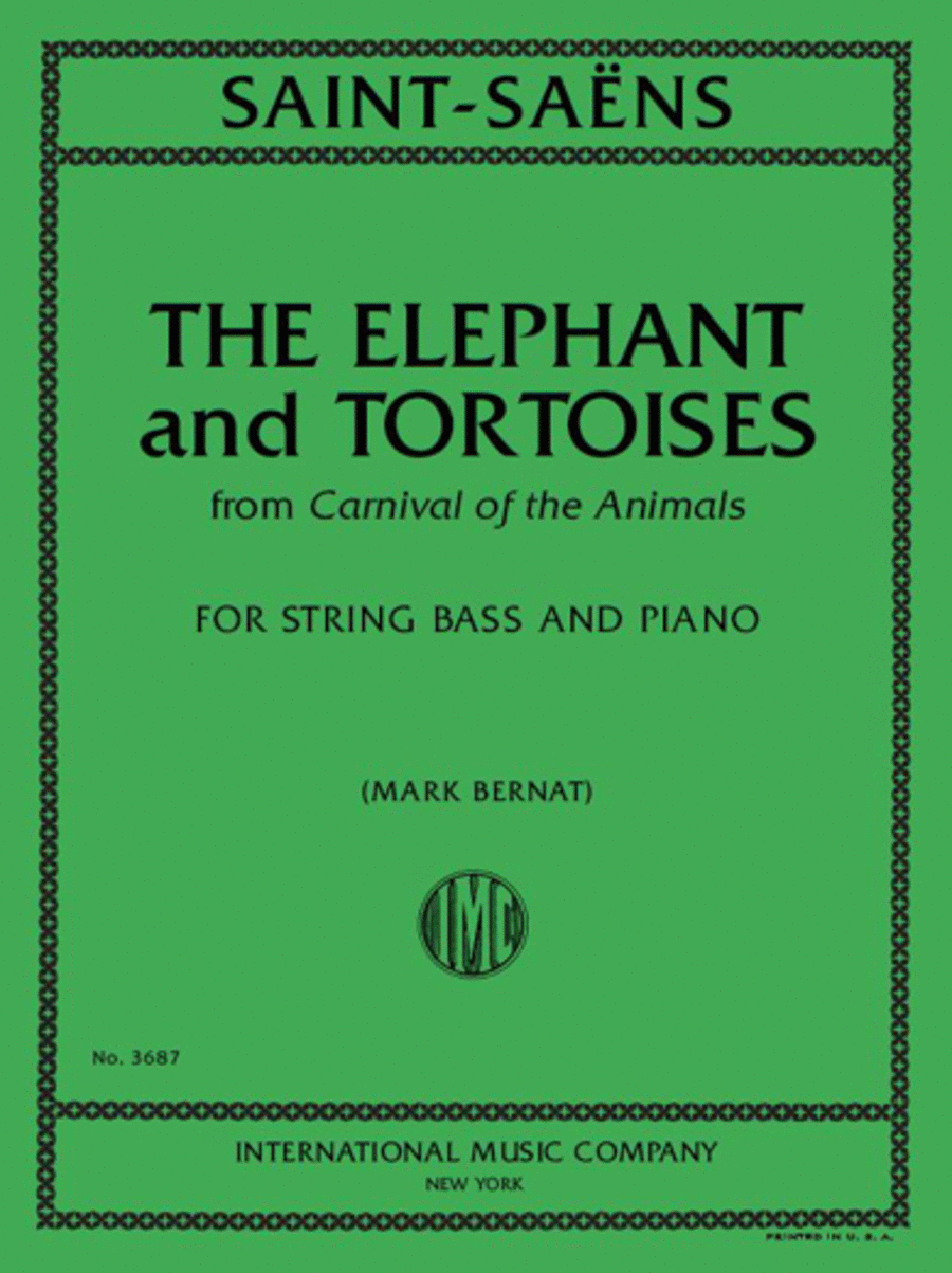 Elephants And Tortoises Double Bass scores gallery preview page 1