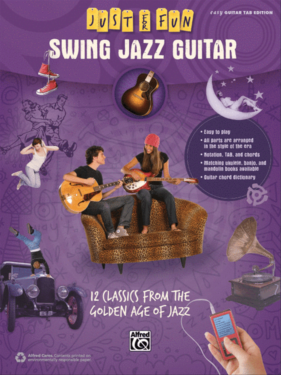 Just for Fun -- Swing Jazz Guitar Electric Guitar scores gallery preview page 1
