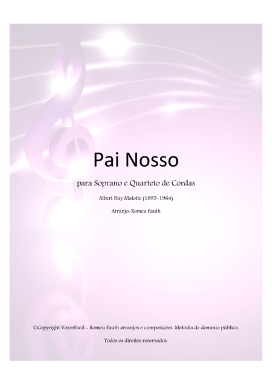 Pai Nosso Chamber Orchestra scores gallery preview page 1
