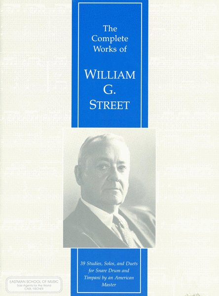 The Complete Works Of William G. Street Percussion - Sheet Music