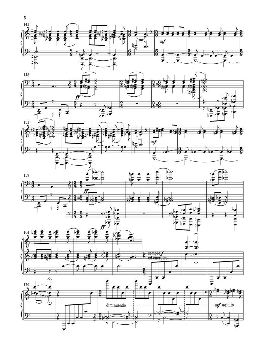 Sonata No. 1, Op. 22 Piano Solo scores gallery preview page 6