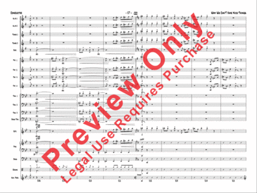 Why We Can't Have Nice Things Jazz Ensemble scores gallery preview page 28