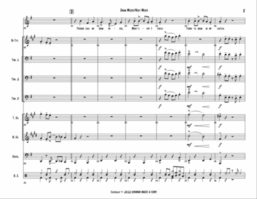 Snow Miser Snow Miser Large Ensemble scores gallery preview page 5