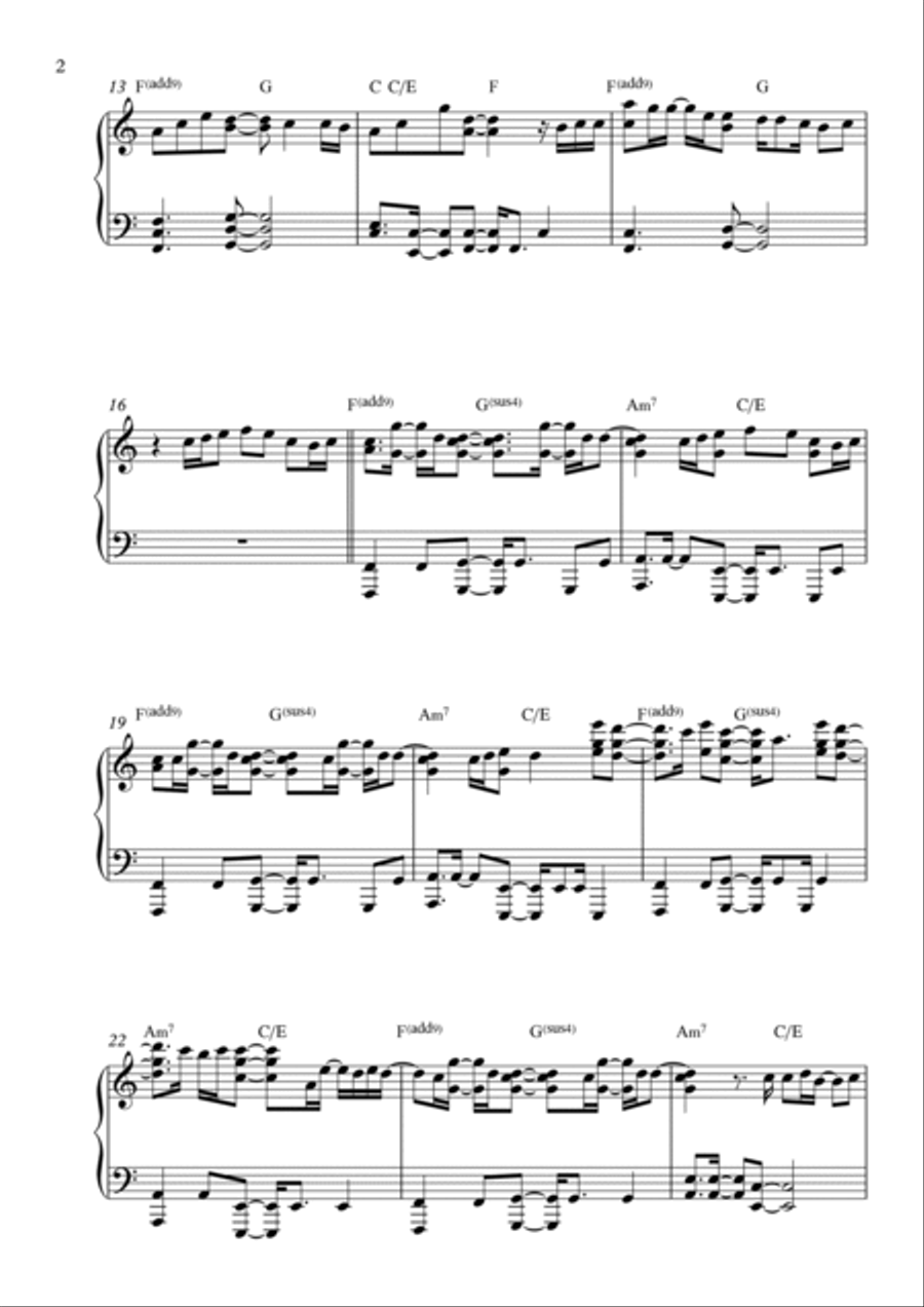 Abyss Piano Solo scores gallery preview page 2