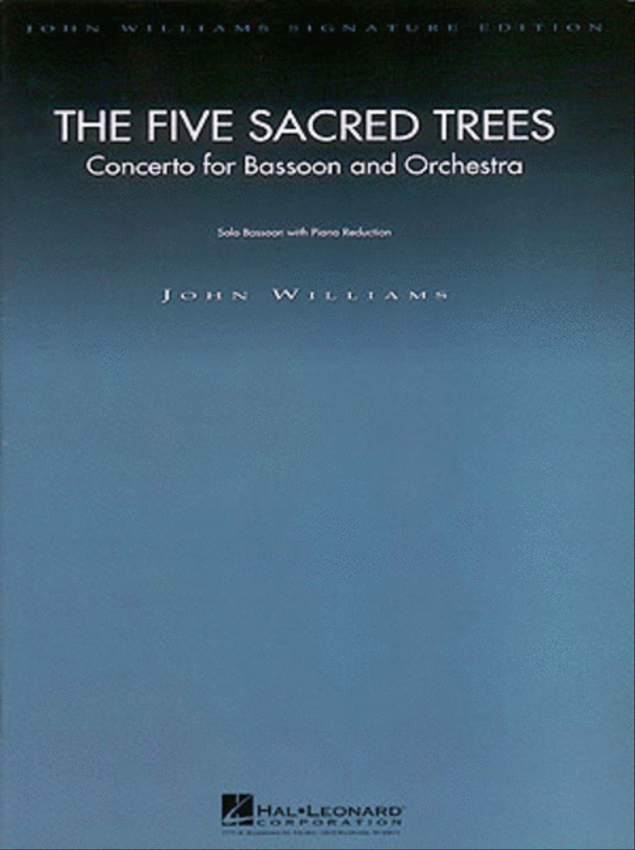 The Five Sacred Trees: Concerto for Bassoon and Orchestra Bassoon Solo scores gallery preview page 1