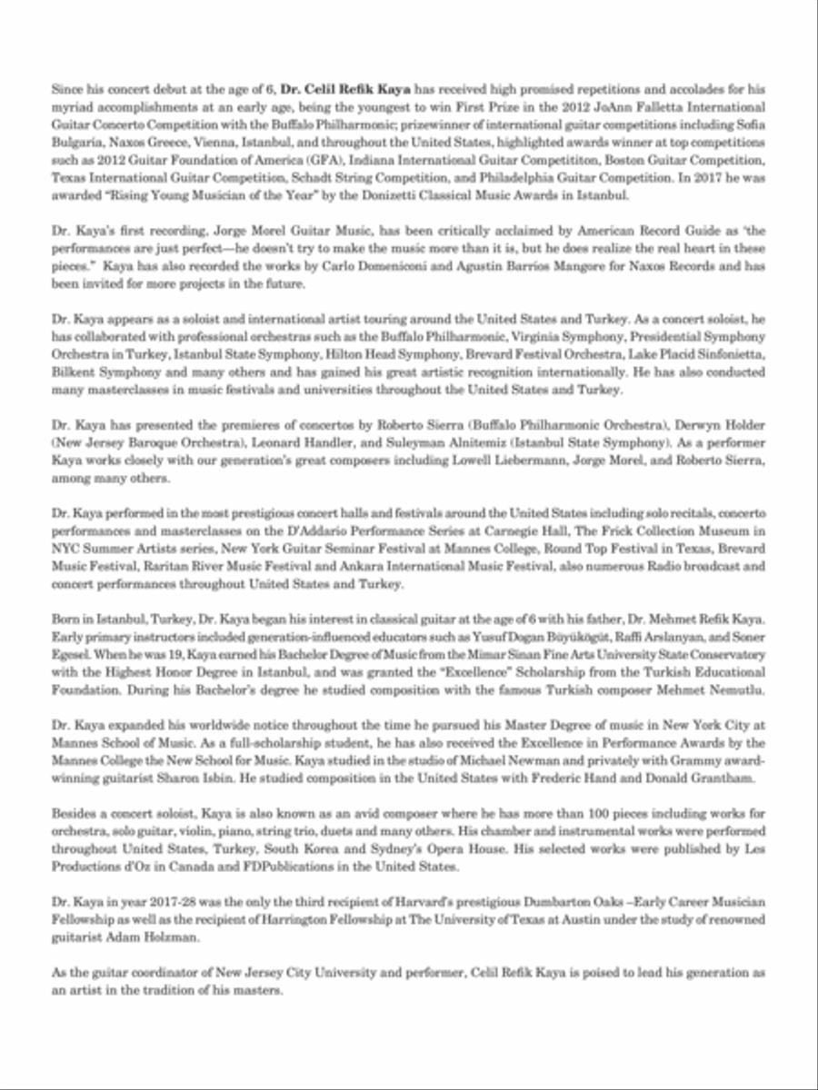 Gölcük Marşı Classical Guitar scores gallery preview page 2