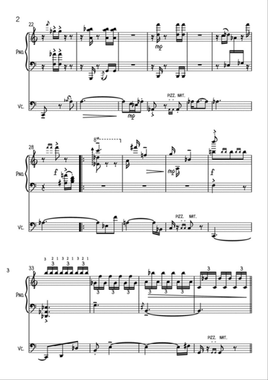 Ego invertido Ego invertido String Duet scores gallery preview page 2