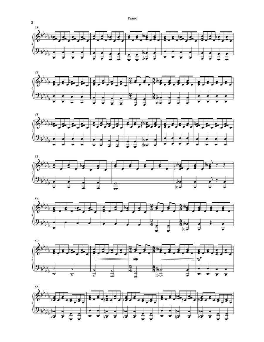 Finding Hope - Piano Easy Piano scores gallery preview page 2