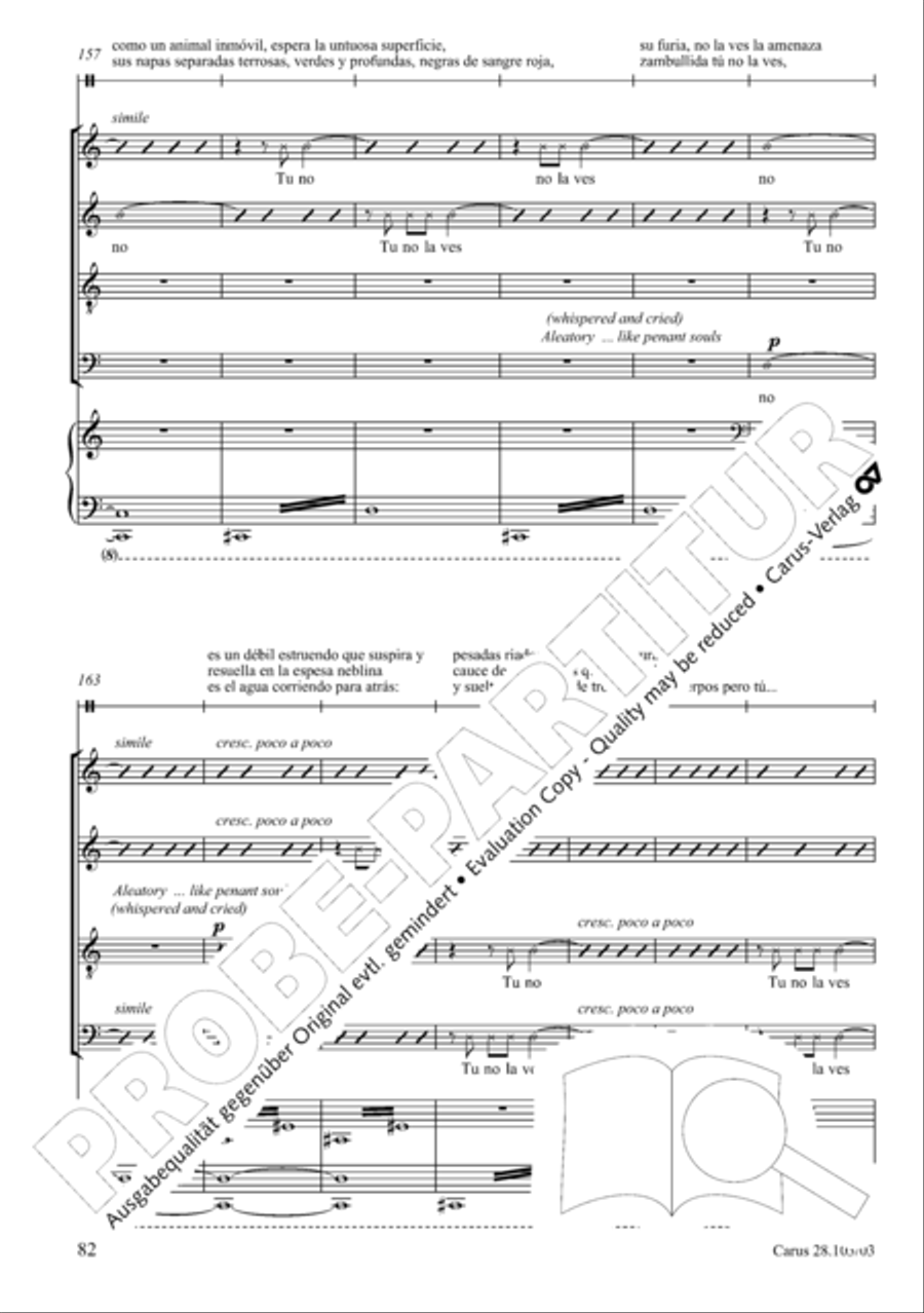 Water Water 4-Part scores gallery preview page 97