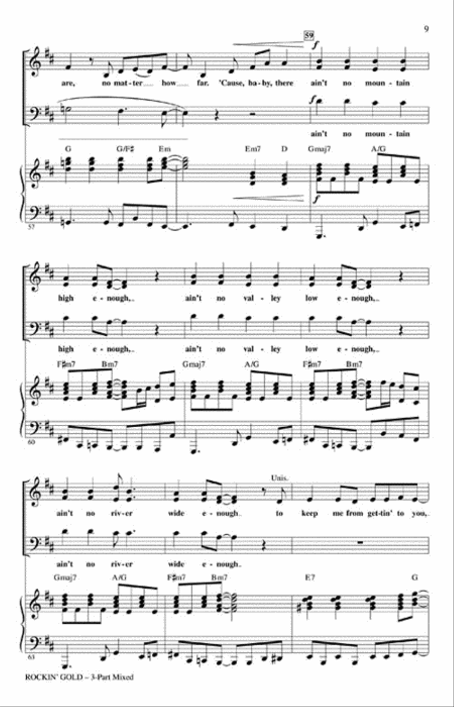 Rockin' Gold Rockin' Gold Choir scores gallery preview page 5