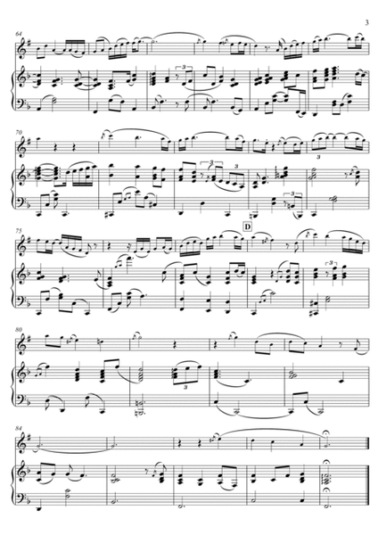 Silent night - INTERMEDIATE (soprano sax & piano) image number null