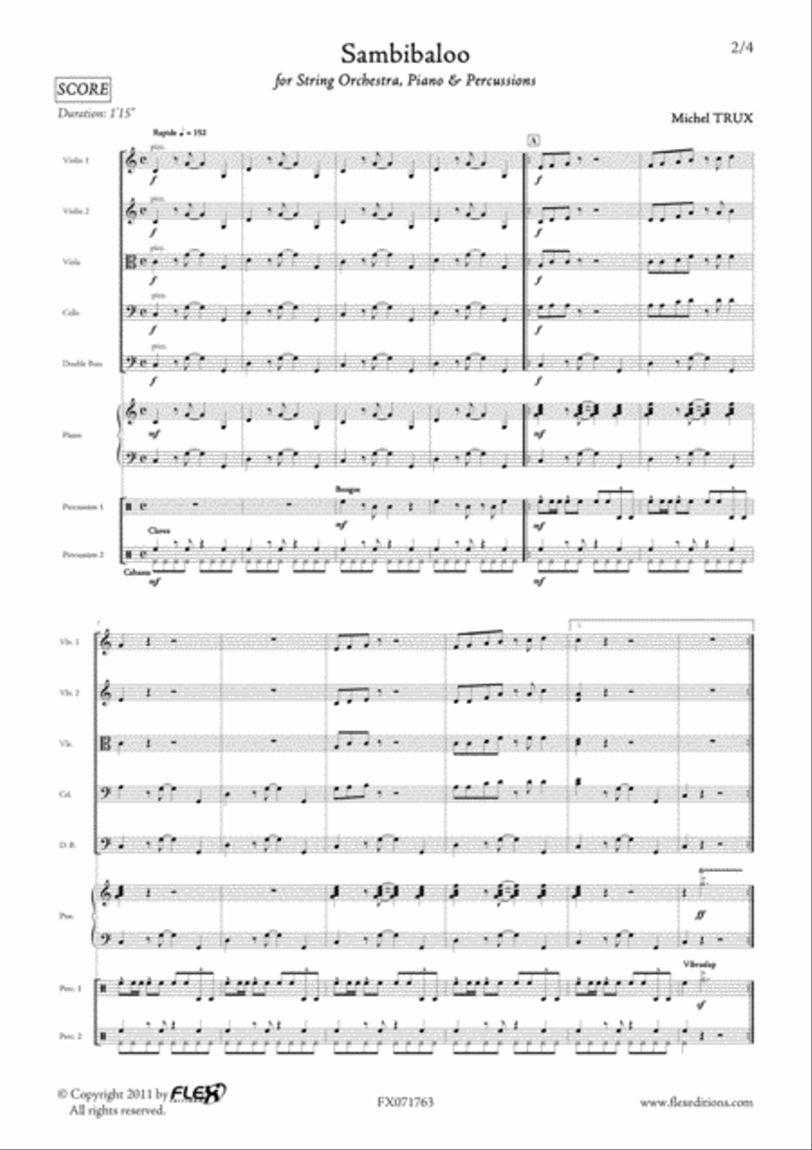 Sambibaloo Sambibaloo String Orchestra scores gallery preview page 2