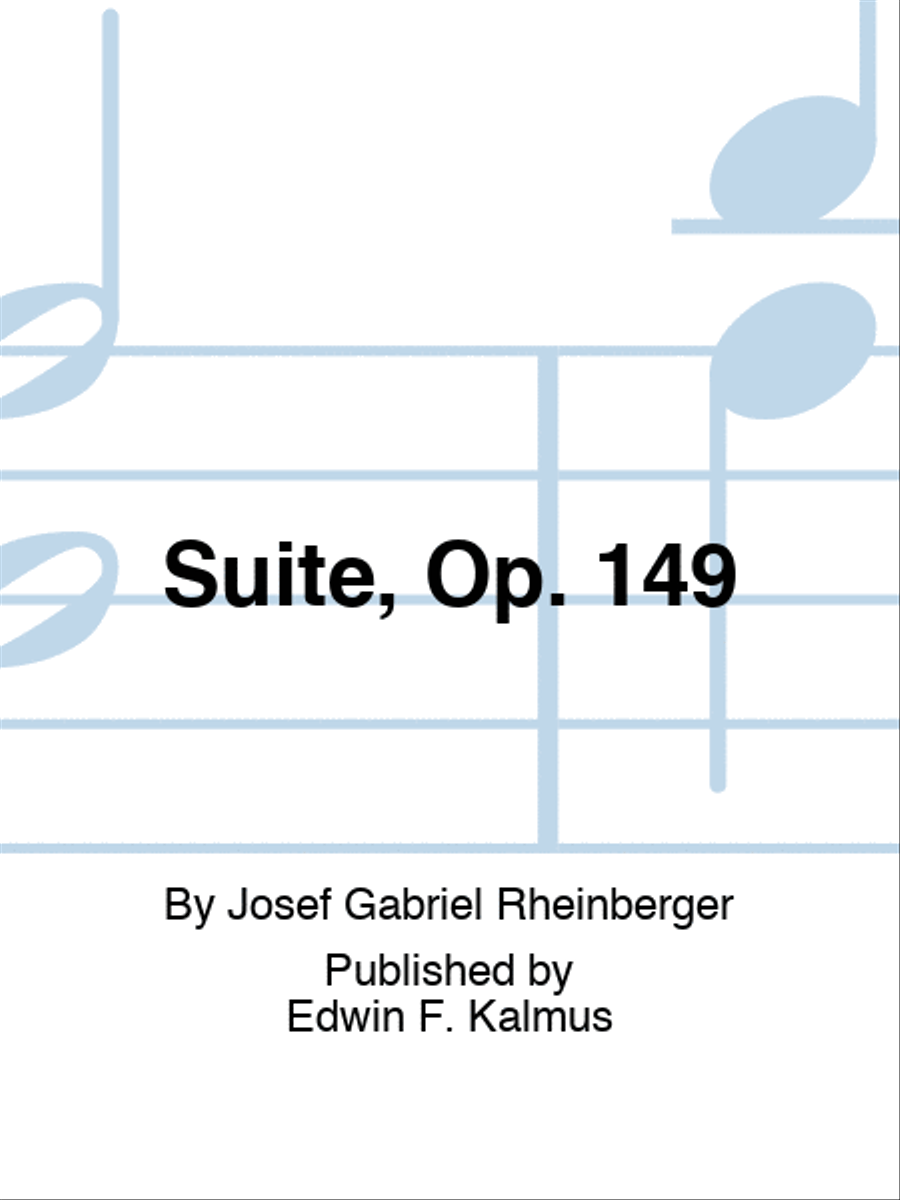 Suite, Op. 149 Set of Parts scores gallery preview page 1
