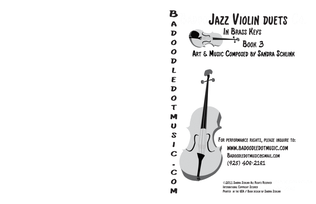 Book cover for Jazz Violin Duets Book 3