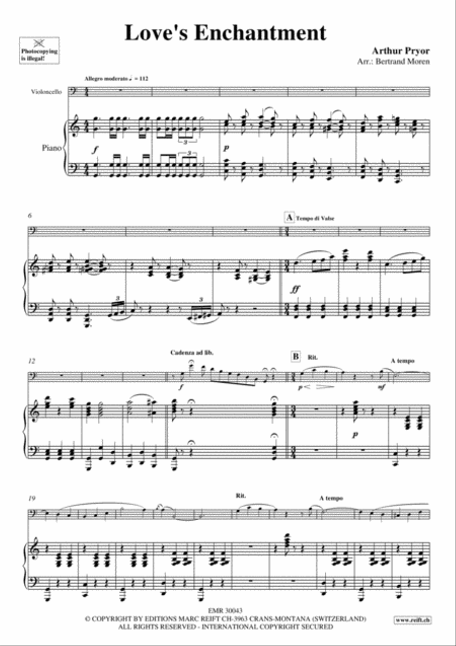 Love's Enchantment Love's Enchantment Piano Accompaniment scores gallery preview page 3