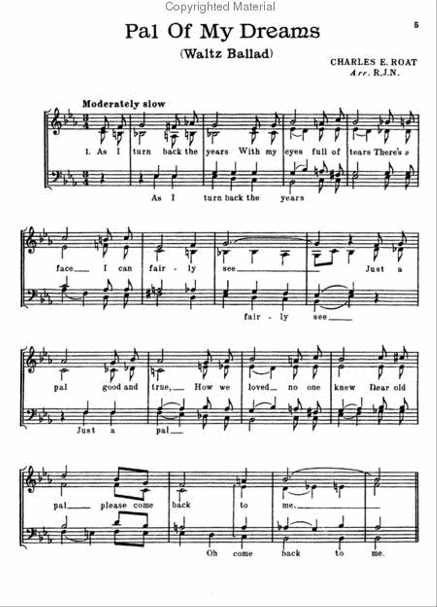 Barbershop Songs Voice scores gallery preview page 3