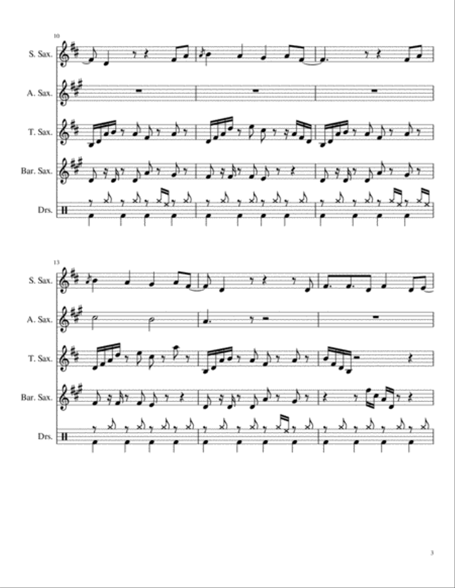 Rather Be Small Ensemble scores gallery preview page 3