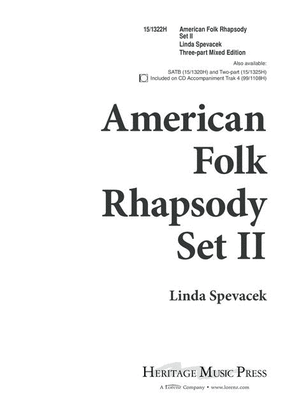 Book cover for American Folk Rhapsody - Set II