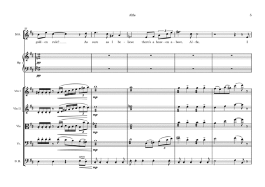 Alfie String Orchestra scores gallery preview page 5