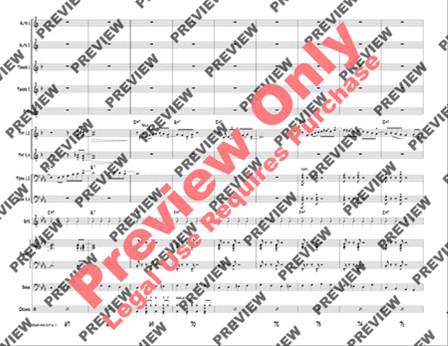 Down and Out Down and Out Jazz Ensemble scores gallery preview page 14