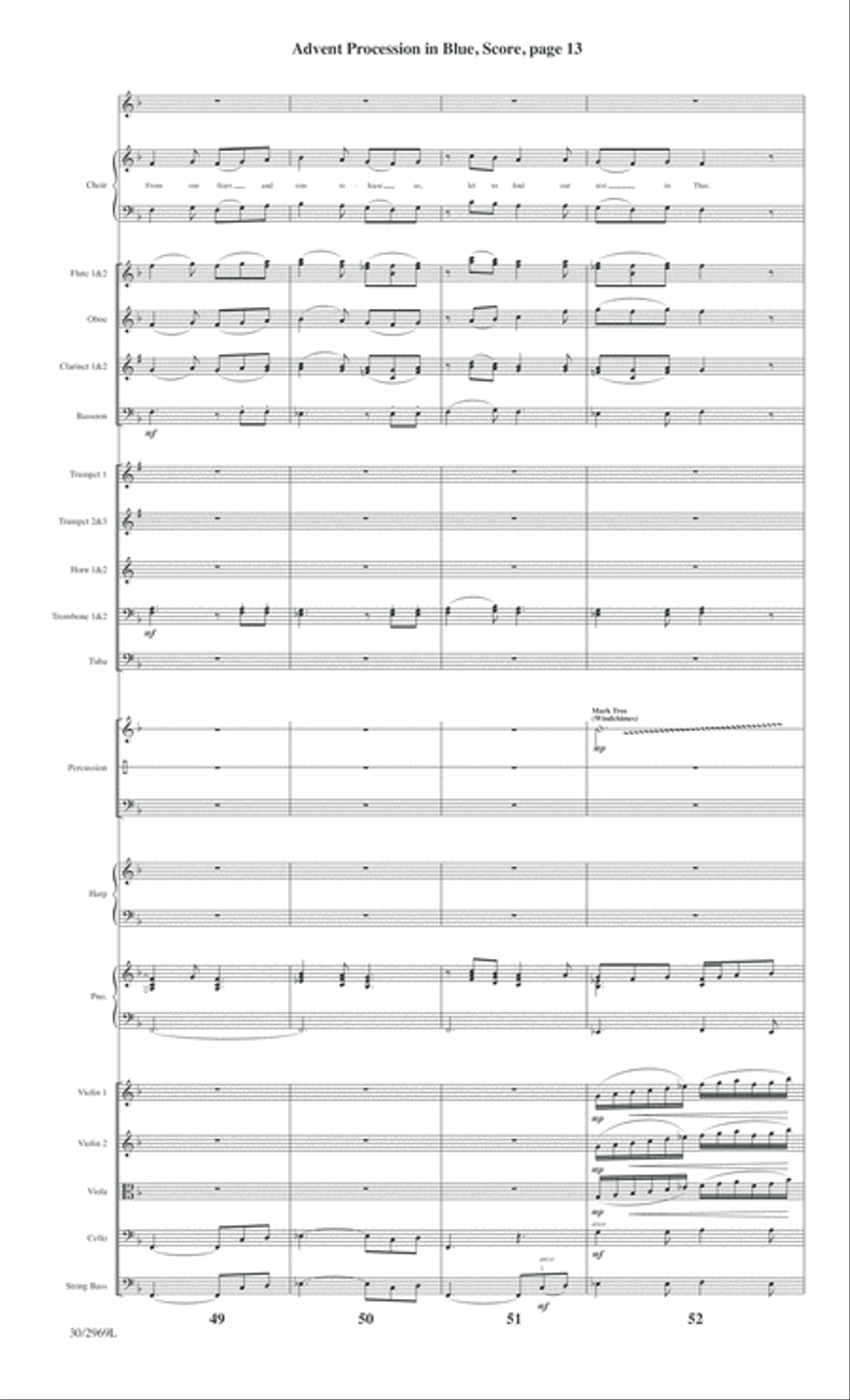 The Heart of Christmas - Full Score Choir scores gallery preview page 15
