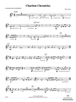 Chariton Chronicles: E-flat Baritone Saxophone