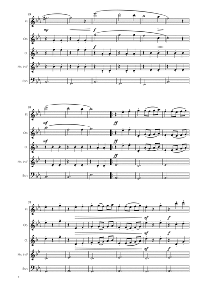 Dmitri Shostakovich - Second Waltz - Woodwind Quintet image number null