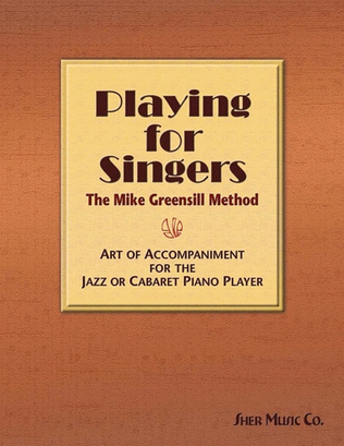 Book cover for Playing For Singers The Art Of Accompaniment