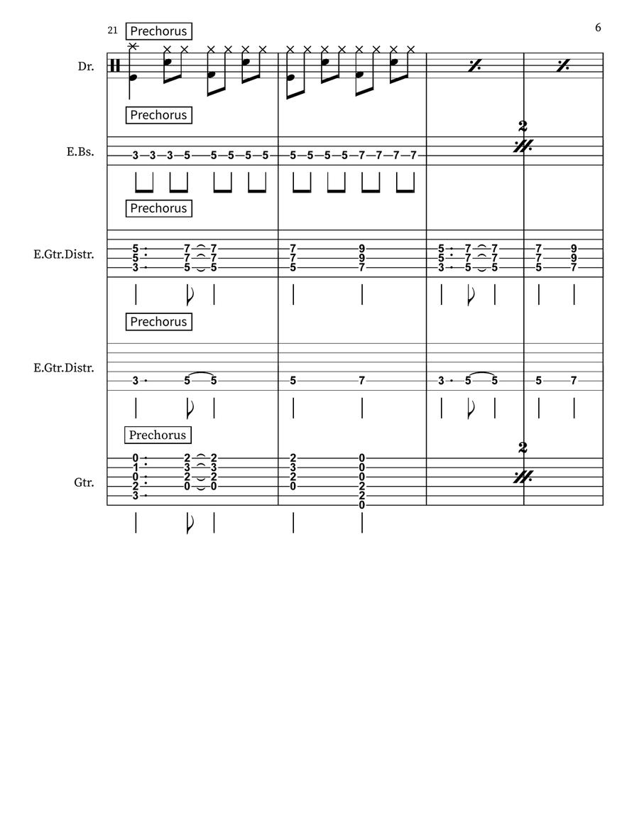 Livin' On A Prayer Concert Band scores gallery preview page 6