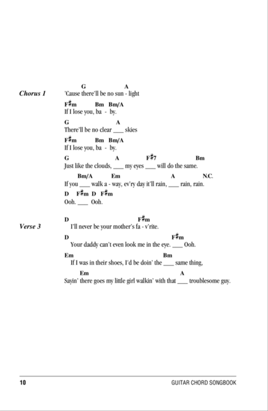 It Will Rain Acoustic Guitar scores gallery preview page 2
