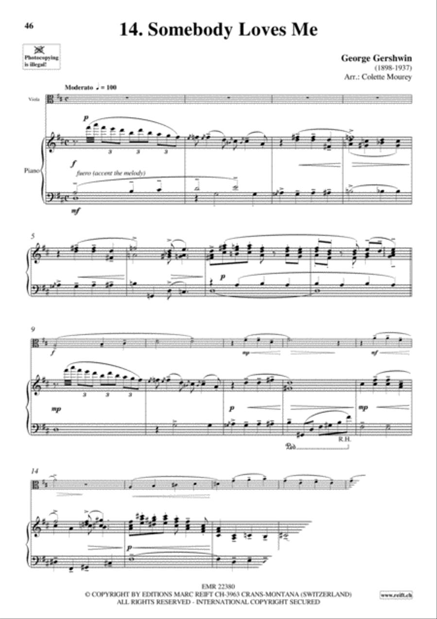 Gershwin 20 Greatest Hits Piano Accompaniment scores gallery preview page 16