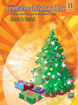 Book cover for Celebrated Christmas Solos, Book 1