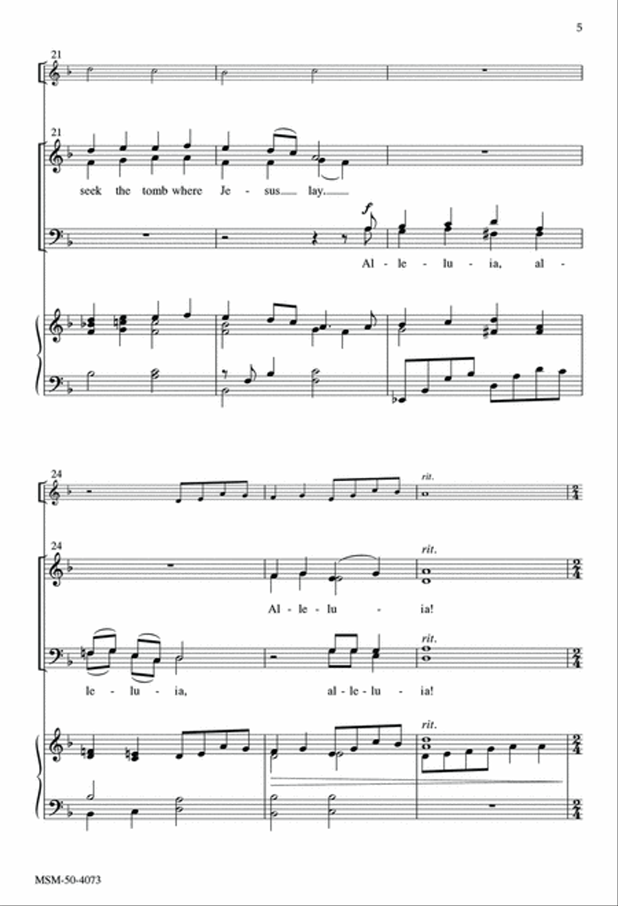 O Sons and Daughters, Let Us Sing 4-Part scores gallery preview page 5