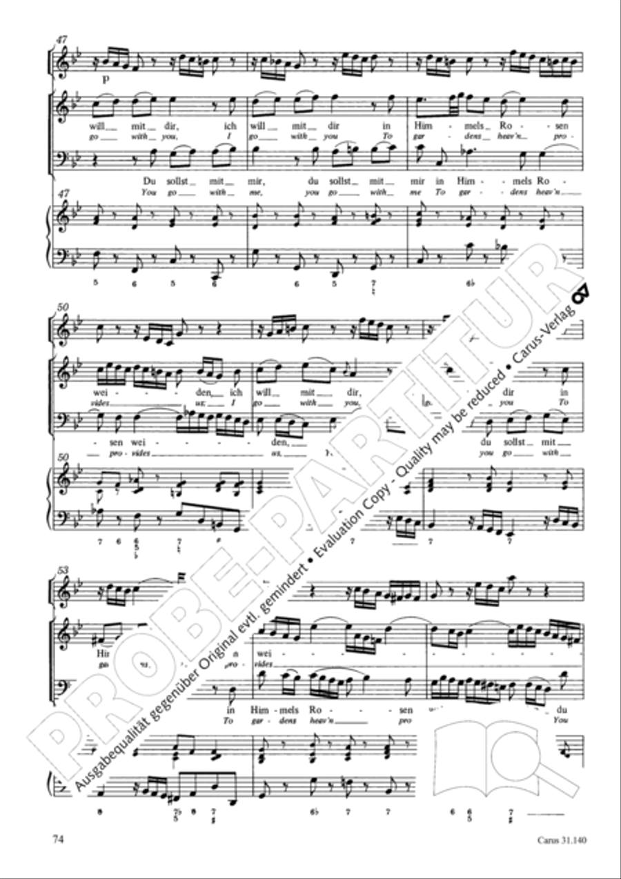 Wake, o wake and hear the voices STB scores gallery preview page 75