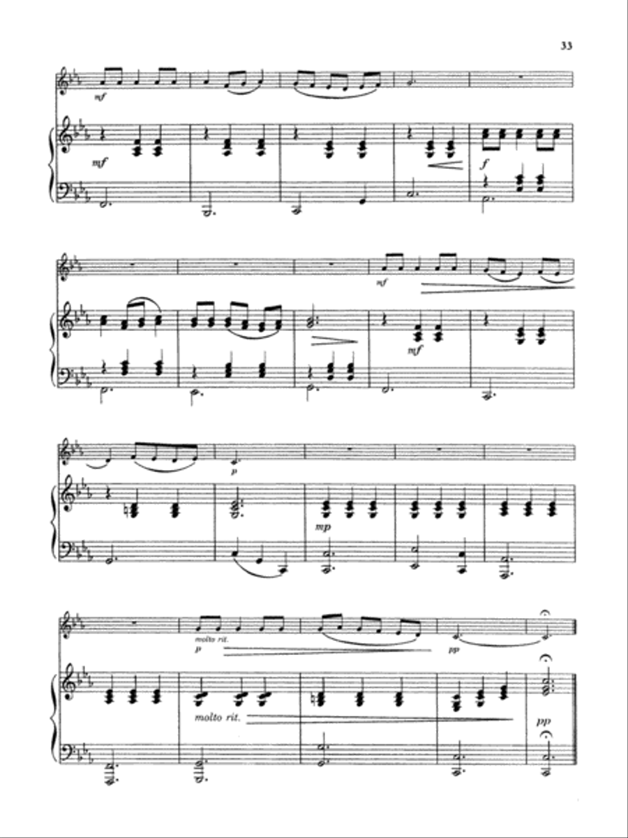 Belwin Master Solos (Clarinet), Volume 1 Clarinet scores gallery preview page 34