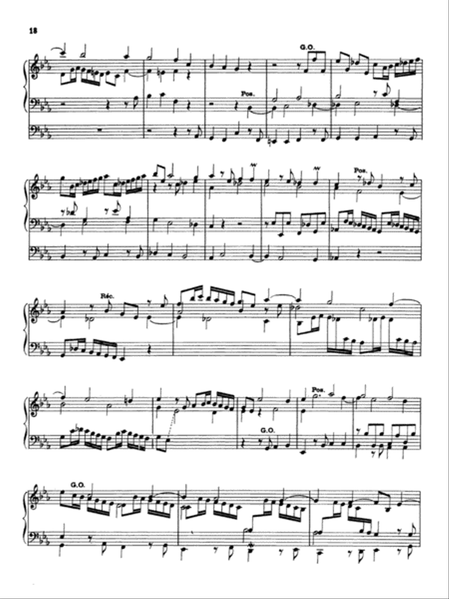 Bach: Organ Works Organ scores gallery preview page 4
