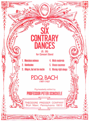 Book cover for Six Contrary Dances