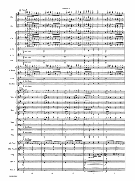 On This Day Earth Shall Ring (Holst Winter Suite, Mvt. I): Score
