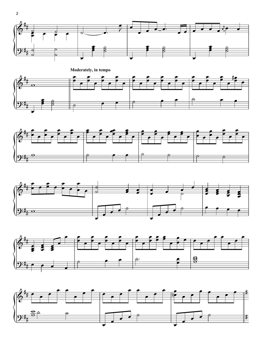 I Know That My Redeemer Lives Piano Solo scores gallery preview page 2