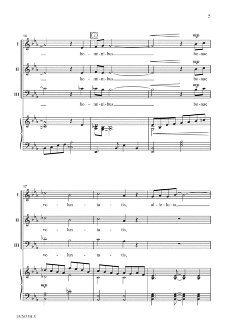 In Terra Pax In Terra Pax 3-Part scores gallery preview page 6