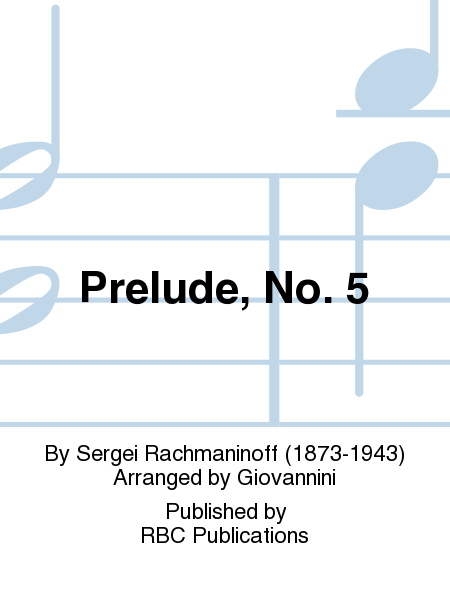 Prelude, No. 5