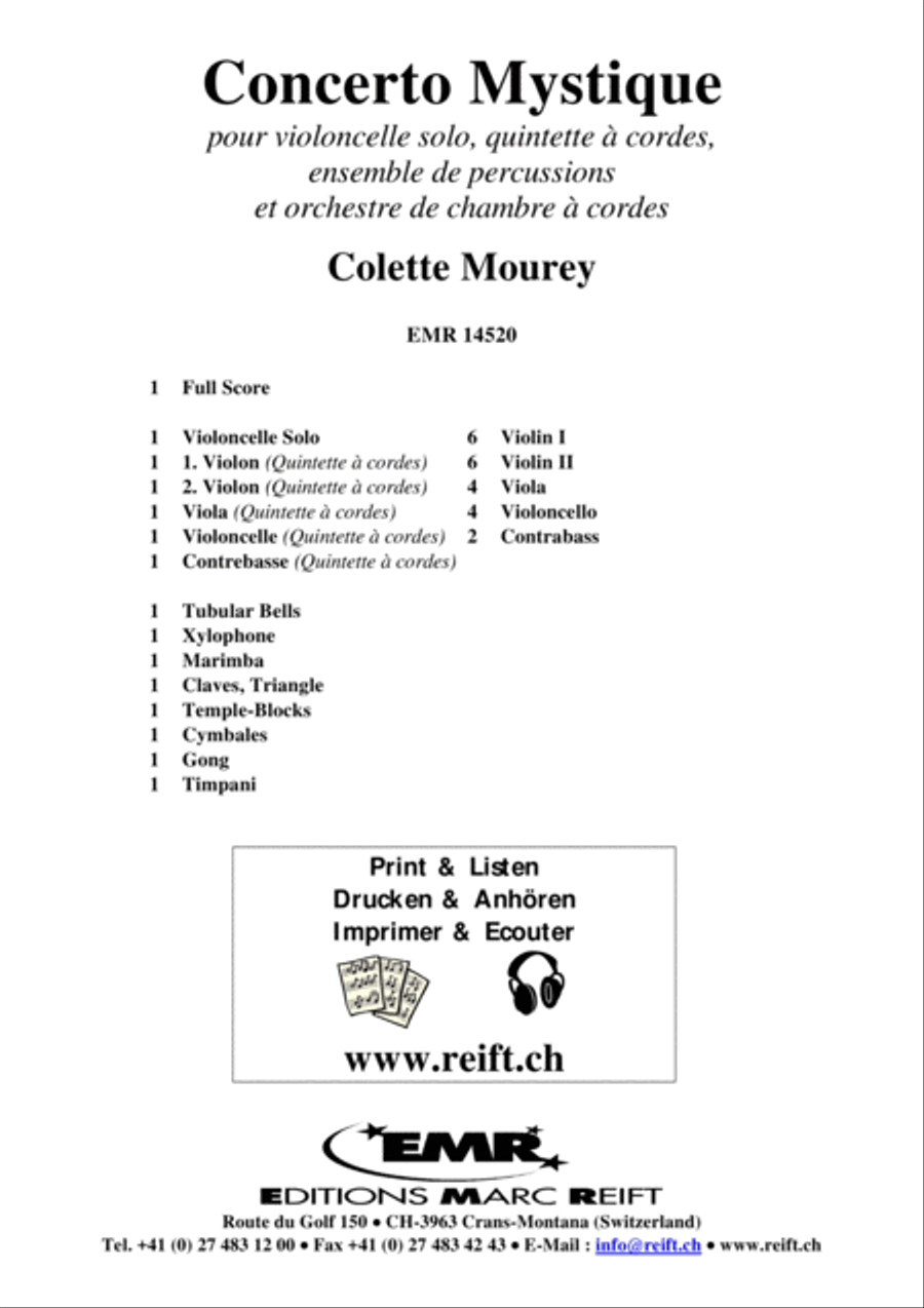 Concerto Mystique Percussion Ensemble scores gallery preview page 2
