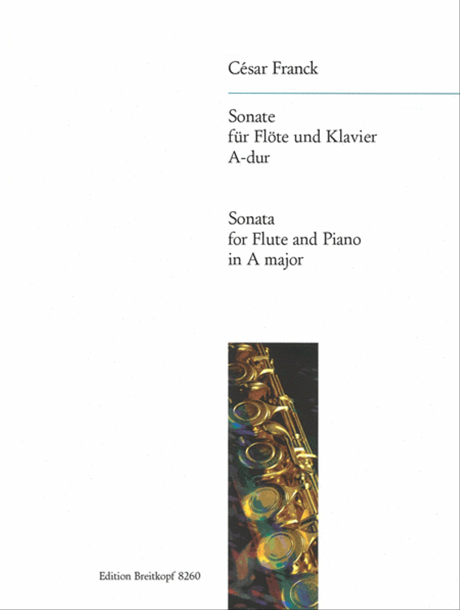 Sonata in A major Flute Solo scores gallery preview page 1