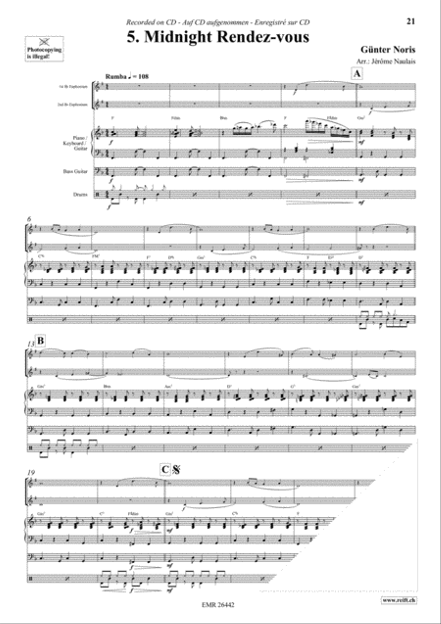 Let's Dance Volume 3 Euphonium Duet scores gallery preview page 7