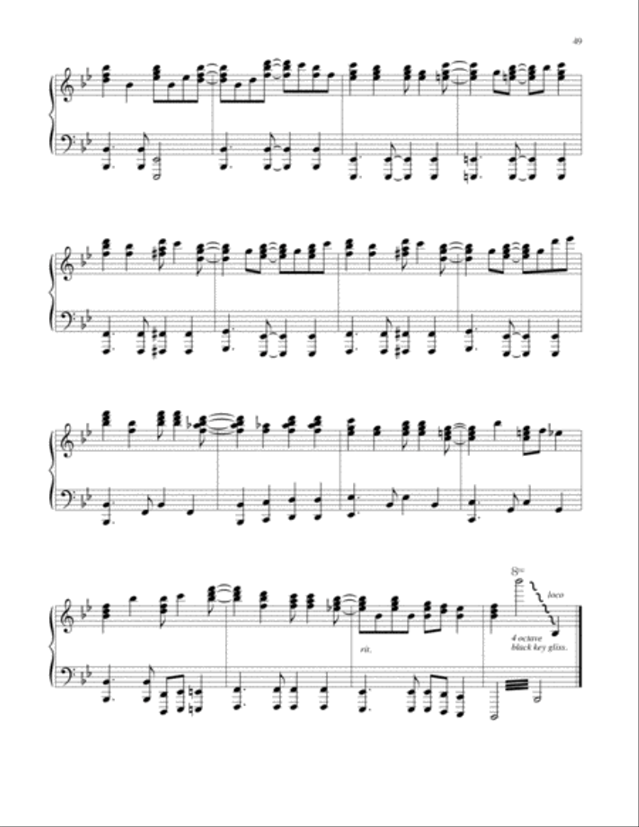 Piano Weavings Volume 2 Piano Solo scores gallery preview page 50