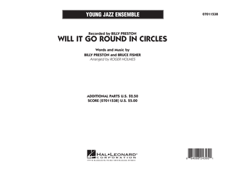Book cover for Will It Go Round in Circles? - Full Score